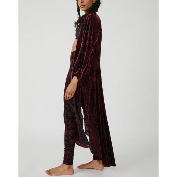 FREE PEOPLE Magic Hour Kimono / Midnight Combo - Picture 5 of 10